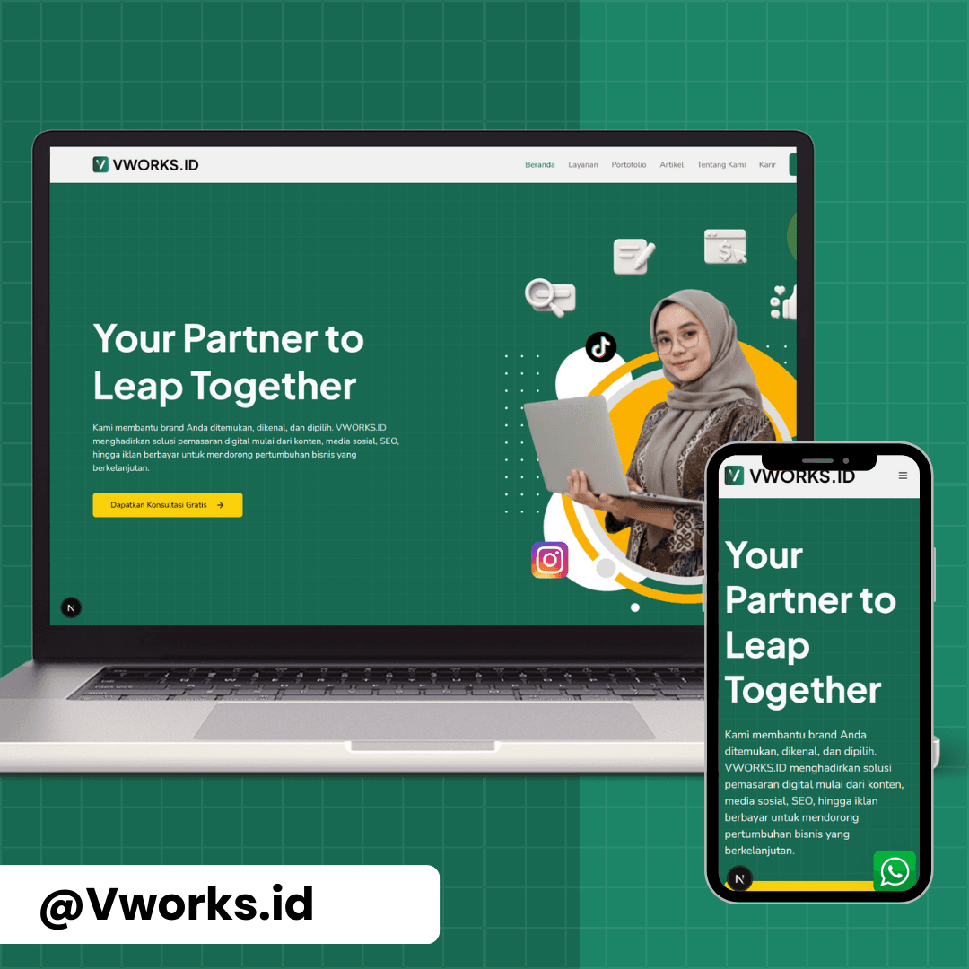 VWORKS.ID Website